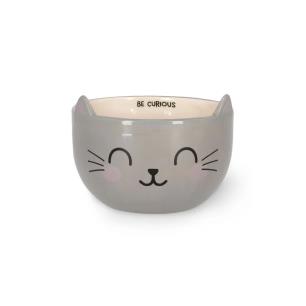 LEGAMI STONEWARE CEREAL BOWL KITTY
