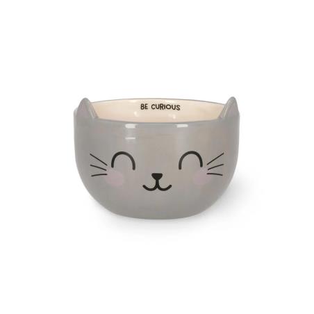 LEGAMI STONEWARE CEREAL BOWL KITTY