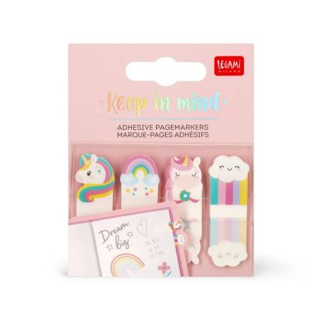 LEGAMI ADHESIVE PAGEMAKERS-UNICORN
