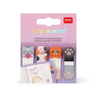 LEGAMI ADHESIVE PAGEMAKERS-CATS
