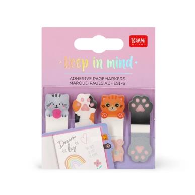 LEGAMI ADHESIVE PAGEMAKERS-CATS