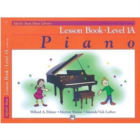 ALFREDS BASIC PIANO LIBRARY LESSON 1A BK/CD