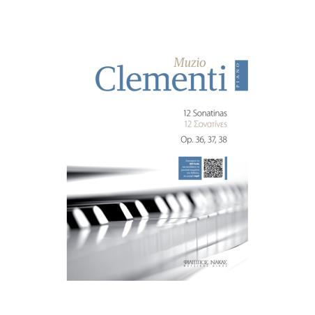 MUZIO CLEMENTI 12 SONATINAS (12 ΣΟΝΑΤΙΝΕΣ) OP. 36, 37, 38 (MP3)