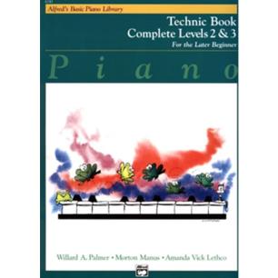ALFREDS BASIC PIANO LIBRARY - COMPLETE TECHNIC BOOK 2   3