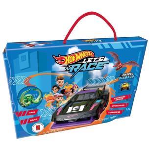 ΠΑΙΖΩ ΚΑΙ ΔΙΑΒΑΖΩ: HOT WHEELS - LET’S RACE - εξωφυλλο