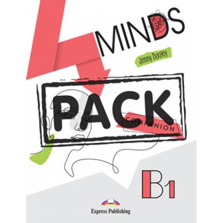 4MINDS B1 COMPANION (+ DIGIBOOKS APP) - εξωφυλλο