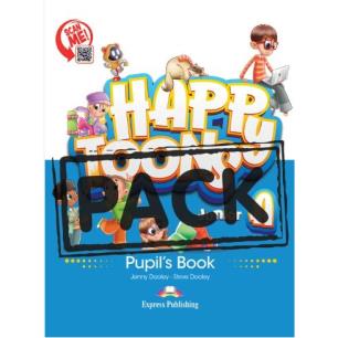 HAPPY TOONS JUNIOR A PUPILS BOOK PACK (+ DIGIBOOKS APP) - εξωφυλλο