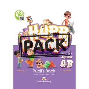 HAPPY TOONS ONE YEAR COURSE (JUNIOR A+B) PUPILS BOOK (+ DIGIBOOKS APP) - εξωφυλλο