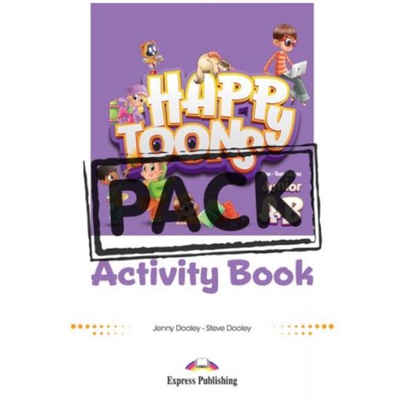 HAPPY TOONS ONE YEAR COURSE (JUNIOR A+B) ACTIVITY BOOK (+ DIGIBOOKS APP)