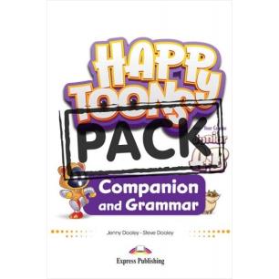 HAPPY TOONS ONE YEAR COURSE (JUNIOR A+B) COMPANION   GRAMMAR (+ DIGIBOOKS APP) - εξωφυλλο