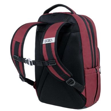 POLO SCHOOL BACKPACK GENIUS BORDEAUX