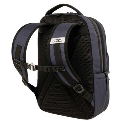POLO SCHOOL BACKPACK GENIUS DARK BLUE