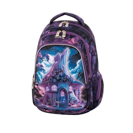 POLO SCHOOL BACKPACK SOUL FAIRYTALE LANDSCAPE - MUSHROOMS