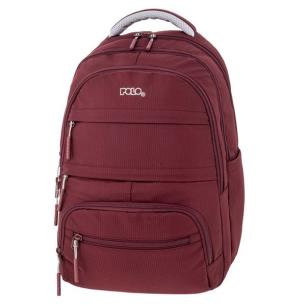 POLO BACKPACK MULTI POCKET IN BORDEAUX SHADE