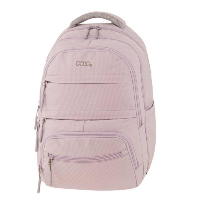 POLO BACKPACK MULTI POCKET IN LILAC SHADE