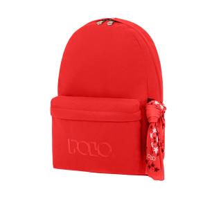POLO BACKPACK ORIGINAL SCARF RED
