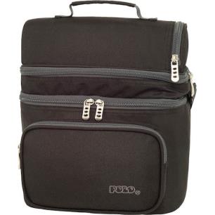 POLO INSULATED DOUBLE COOLER BAG BLACK