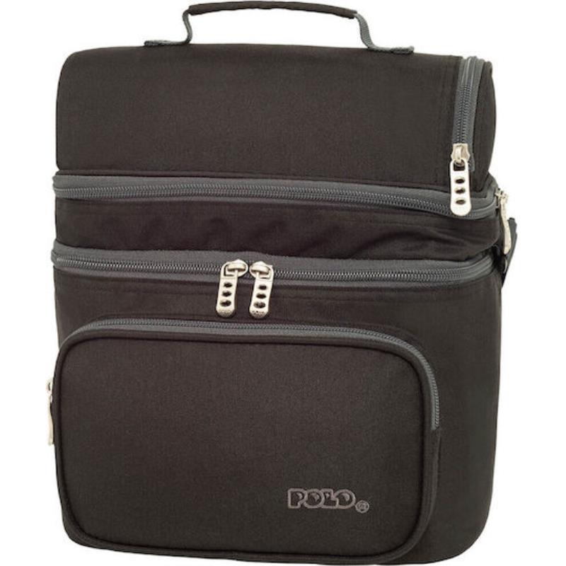POLO ΙΣΟΘΕΡΜΙΚΟ ΤΣΑΝΤΑΚΙ DOUBLE COOLER ΜΑΥΡΟ POLO ΙΣΟΘΕΡΜΙΚΟ ΤΣΑΝΤΑΚΙ DOUBLE COOLER ΜΑΥΡΟ