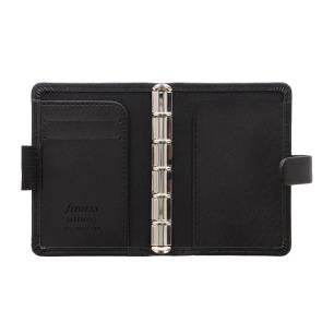 FILOFAX PER SAFFIANO ΑΤΖΕΝΤΑ  ΣΕ ΜΑΥΡΟ ΧΡΩΜΑ