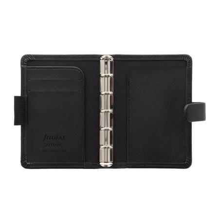 FILOFAX PER SAFFIANO ΑΤΖΕΝΤΑ  ΣΕ ΜΑΥΡΟ ΧΡΩΜΑ