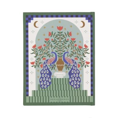 A DOPO PEACOCK JOURNAL 6X7.75 ΣΗΜΕΙΩΜΑΤΑΡΙΟ ΣΧΕΔIO ΠΑΓΟΝΙ