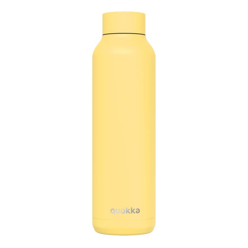 QUOKKA STAINLESS STEEL THERMOS YELLOW COLOR 630 ML QUOKKA STAINLESS STEEL THERMOS YELLOW COLOR 630 ML