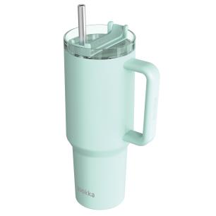 QUOKKA STAINLESS STEEL THERMOS TURQUOISE XL 1200 ML