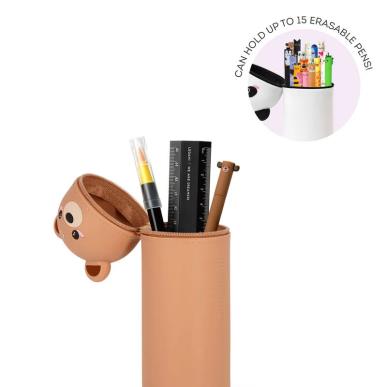 LEGAMI SILICONE PENCIL CASE 2 IN 1 KAWAII- BEAR