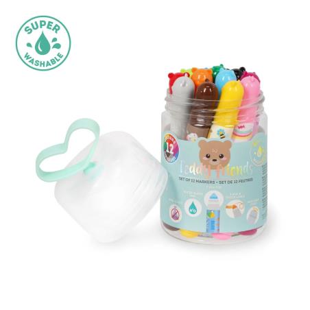 LEGAMI SET OF 12 MARKERS TEDDY BEARS