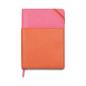 DESIGNWORKS INK -VEGAN LEATHER POCKET JOURNAL-PINK AND CHILI DESIGNWORKS INK -VEGAN LEATHER POCKET JOURNAL-PINK AND CHILI