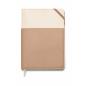  DESIGNWORKS INK -VEGAN LEATHER POCKET JOURNAL- IVOR-TAUPE