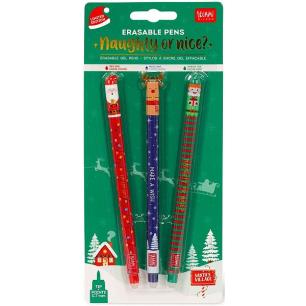 LEGAMI SET OF 3 ERASABLE PENS-NAUGHTY PENS