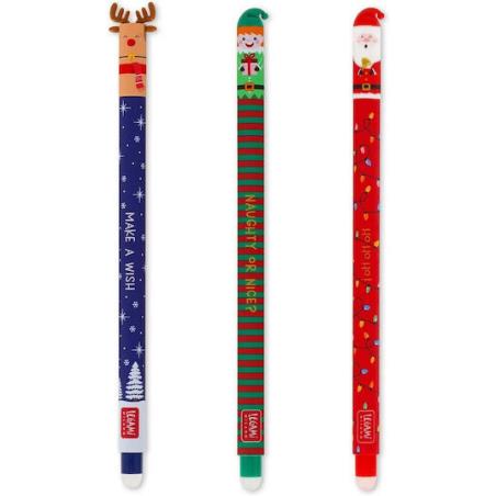 LEGAMI SET OF 3 ERASABLE PENS-NAUGHTY PENS