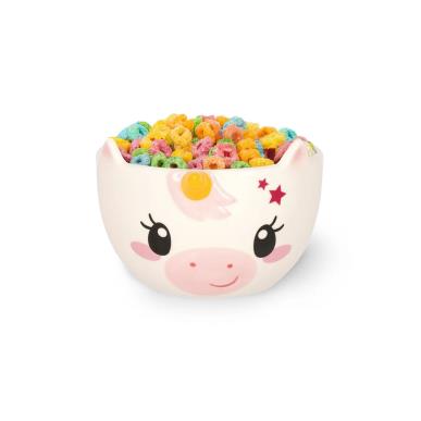 LEGAMI STONEWARE CERAL BOWL-UNICORN