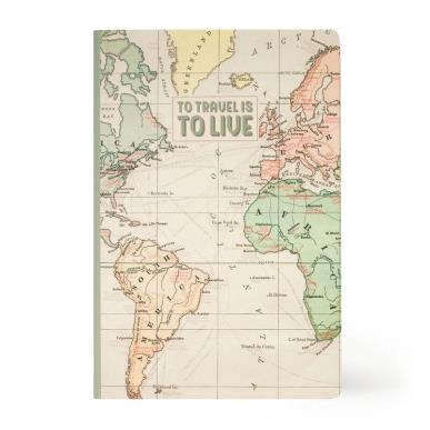LEGAMI LINED NOTEBOOK - QUADERNO - MEDIUM - TRAVEL