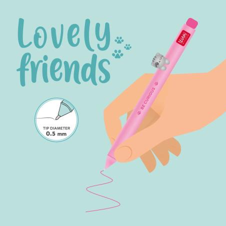 LEGAMI GEL PEN ANIMAL DECORATION- BE CURIOUS-KITTY PAL