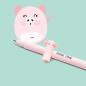 LEGAMI ERASABLE GEL PEN PIGGY - PINK INK