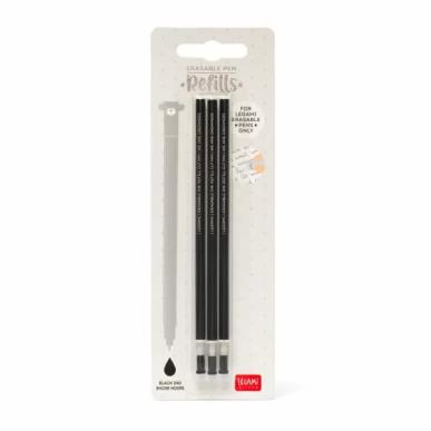 LEGAMI REFIL ERASABLE PEN BLACK 3 PACKS