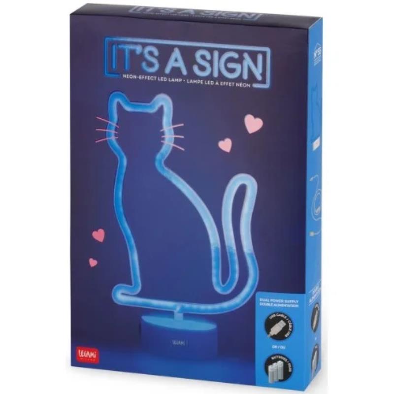 LEGAMI ΔΙΑΚΟΣΜΗΤΙΚΟ ΦΩΤΙΣΤΙΚΟ NEON EFFECT LED LAMP IT S A SIGN ΓΑΤΟΥΛΑ LEGAMI ΔΙΑΚΟΣΜΗΤΙΚΟ ΦΩΤΙΣΤΙΚΟ NEON EFFECT LED LAMP IT S A SIGN ΓΑΤΟΥΛΑ