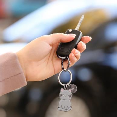 LEGAMI WHAT A KEY RING - KITTY