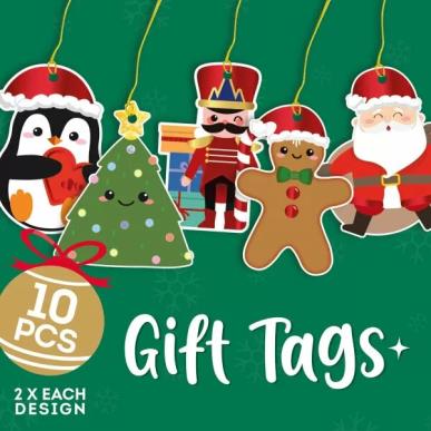 LEGAMI SET OF 10 GIFT TAGS - GIFT TAGS