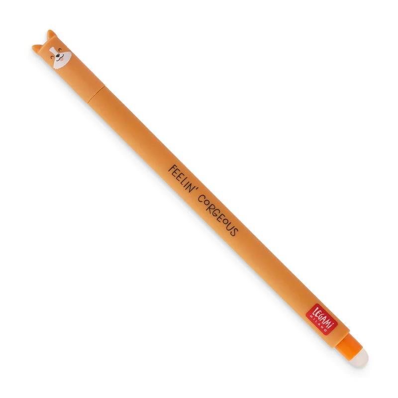 LEGAMI ERASABLE GEL PEN CORGI - BLACK INK