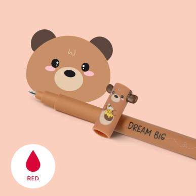 LEGAMI ERASABLE GEL PEN - TEDDY BEAR