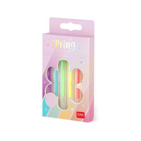 LEGAMI SET OG 6 PASTEL GEL PENS-SPRING IS IN THE AIR