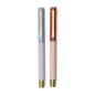 DESIGNWORKS INK COLOUR BLOCK PENS-SET OF 2- LAVENDER AND BLUSH