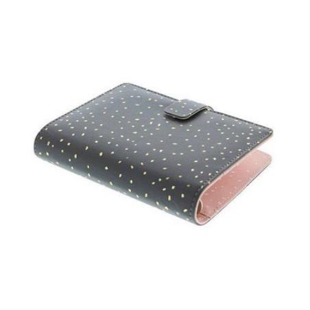 FILOFAX CONFETTI POCKET ORGANISER  CHARCOAL (ΑΤΖΕΝΤΑ ΤΣΕΠΗΣ)