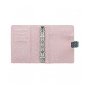 FILOFAX CONFETTI POCKET ORGANISER  CHARCOAL (ΑΤΖΕΝΤΑ ΤΣΕΠΗΣ)