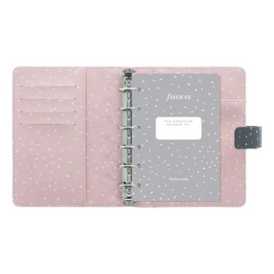 FILOFAX CONFETTI POCKET ORGANISER  CHARCOAL (ΑΤΖΕΝΤΑ ΤΣΕΠΗΣ)