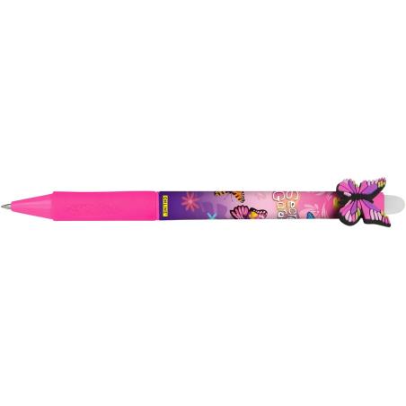  MAGIXX FUN CHARM  ΣΤΥΛΟ GEL ΜΕ ΜΕΛΑΝΙ ΜΠΛΕ ΠΟΥ ΣΒΗΝΕΙ ΠΕΤΑΛΟΥΔΑ