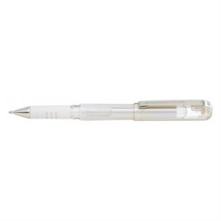 PENTEL HYBRID GEL GRIP METALLIC PEN 1MM-ΑΣΠΡΟ